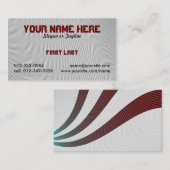 vingerafdruk visitekaartje (Voorkant / Achterkant)