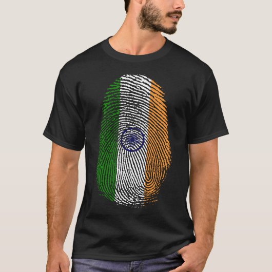 Vingerafdrukken - India T-shirt (Voorkant)