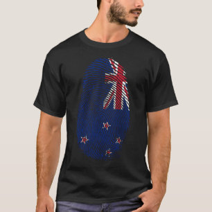 Vingerafdrukken - Nieuw-Zeeland T-shirt