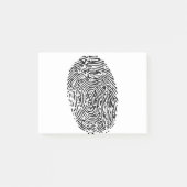 Vingerafdrukontwerp Post-it® Notes (Voorkant)