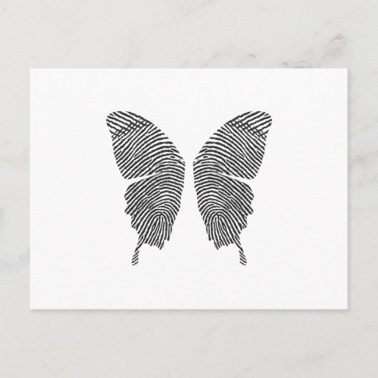 Vingerafdrukslijmvliezen Briefkaart (Voorkant)