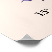 Vingerafdrukstructuur met begroting voor Halloween Poster (Hoek)