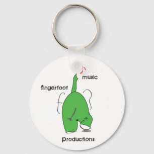 Vingerfoot Elephant Sleutelhanger