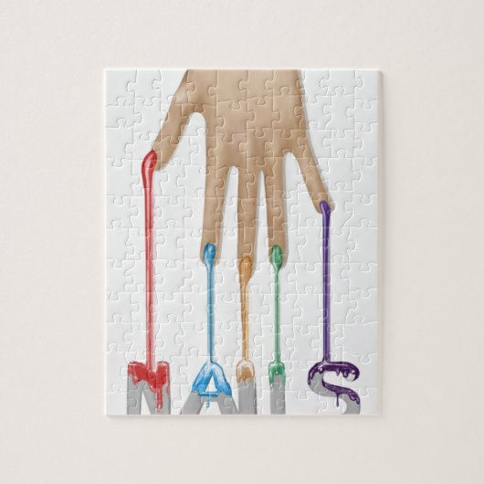 Vingernagels Legpuzzel (Verticaal)