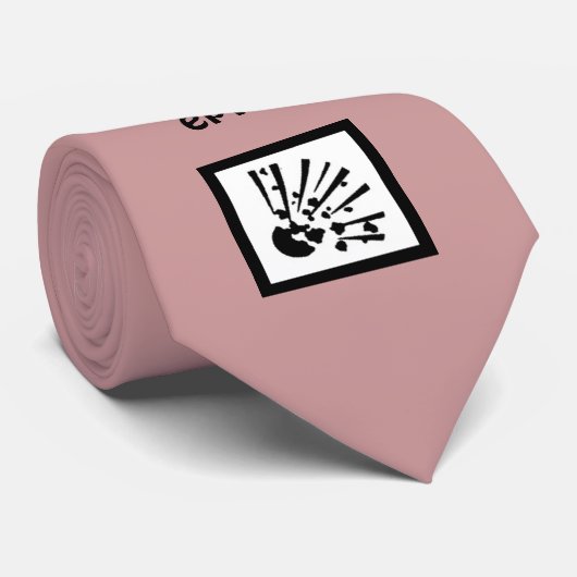 Vingers?  Nah heeft ze niet nodig Stropdas (Opgerold)