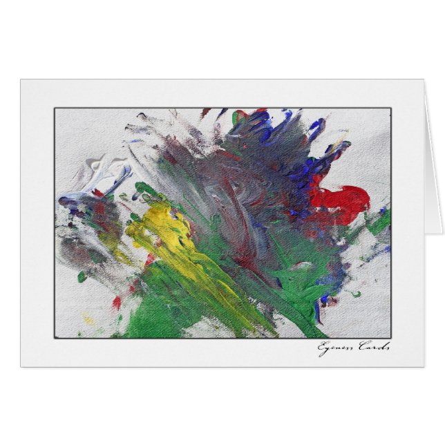 Vingerverf twee (Voorkant Horizontaal)