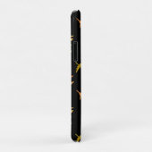 Vingervliegtuigen, op zwart Case-Mate iPhone case (Achterkant/rechts)