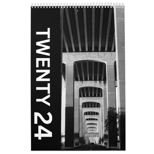 Vingt-quatre Noirs et Blancs - Calendrier (Protection)