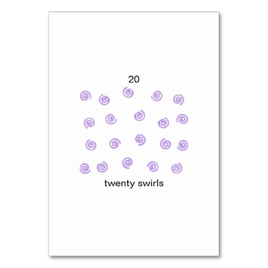 Vingt tours sur les cartes de poche à numéro perso (Dos)