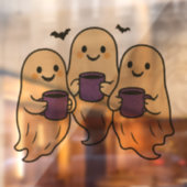 Vinilo adhesivo para ventana de Halloween con fant Raamsticker (Vel 2)