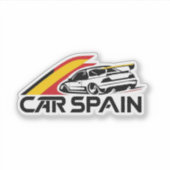 VINILO COCHE CAR SPAIN STICKER (Voorkant)