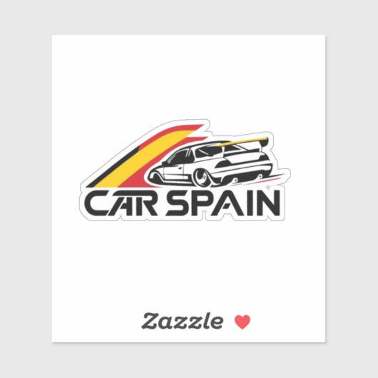 VINILO COCHE CAR SPAIN STICKER (Vel)
