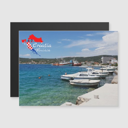 Vinišće, Kroatië | Dalmatië | Adriatisch Zee (Voorkant / Achterkant)