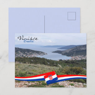 Vinišće, Kroatië Dalmatië Adriatische Zee Briefkaart