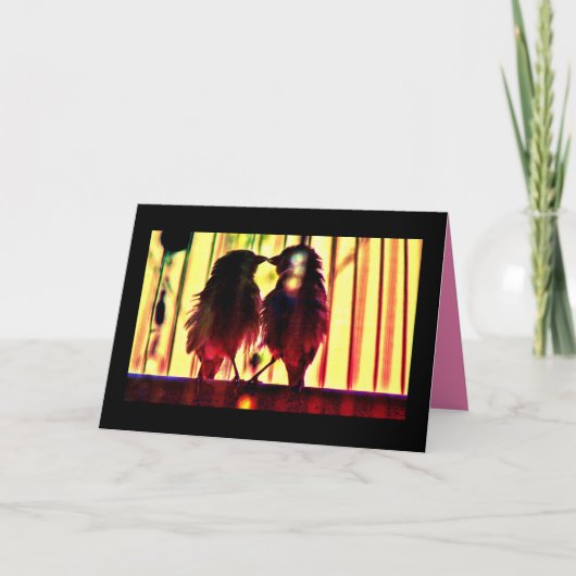 Vinkenliefde Kaart (Voorkant)