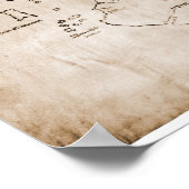 Vinland-kaart Poster (Hoek)