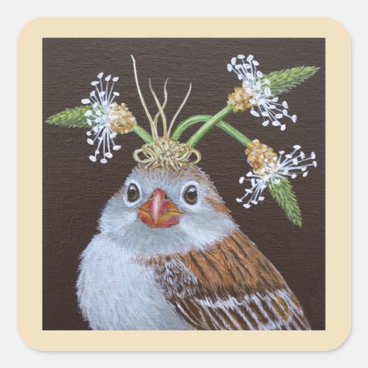 Vinnie les autocollants de moineau de campagne (Devant)