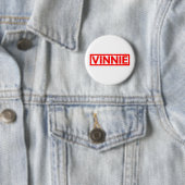 Vinnie Stamp Ronde Button 5,7 Cm (In situ)
