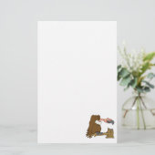 Vinnie Vulture Briefpapier (Staand voorkant)