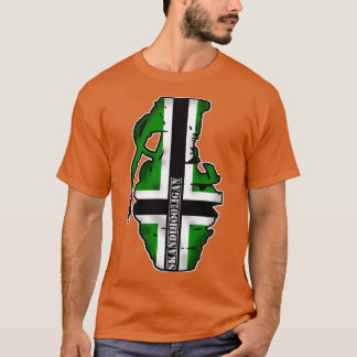 Vinnland Frag Flag tall T-shirt