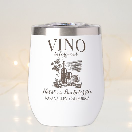 Vino Avant Vows Bach Custom Winery Bachelorette