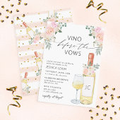 Vino Avant Vows Vine Bridal Showée Invitation