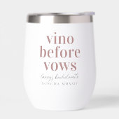 Vino Avant Vows Vine Pays Bachelortie (Gauche)