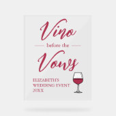 Vino Before The Vows Enterrement de Vie de Jeune F (Recto)