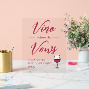 Vino Before The Vows Enterrement de Vie de Jeune F