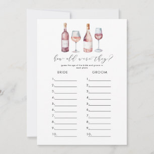 Vino Before Vows Bruids Games Digitale download Kaart