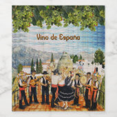 Vino de España Wijn Etiket (Enkel label)