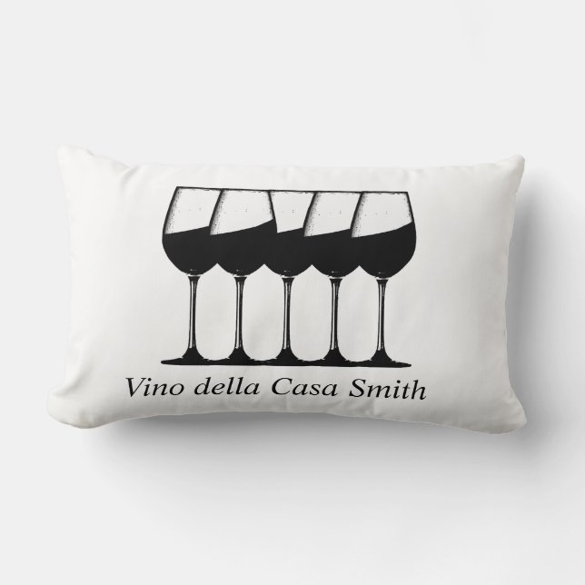 Vino Della Casa Oreiller à Vin (Recto)