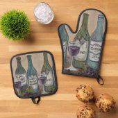 Vino Ovenwant & Pannenlap Set (Top down)