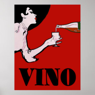 Vino-  Posters met wijn