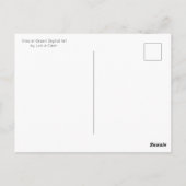 Vino sur carte postale verte (Dos)