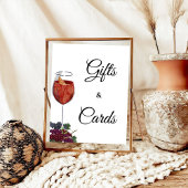 Vino voor de huwelijksbelofte Bruiloftsgeschenken Poster