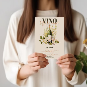 Vino Voor het Vrijgezellenfeest voor het testen va Kaart