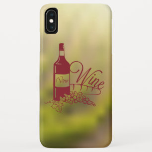 Vino wijn iPhone XS max hoesje