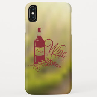 Vino wijn iPhone XS max hoesje