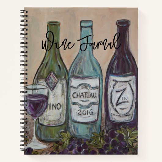 Vino Wine Tasting Journal Notitieboek (Voorkant)