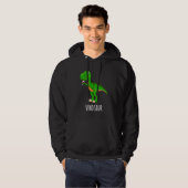 Vinosaur Dinosaur Rex Wine Festival Vino Bridesmai Hoodie (Voorkant volledig)