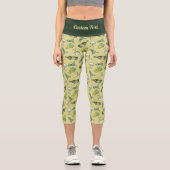 Vins blancs Motif Capri Leggings (Recto)
