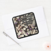 Vins Corks Citation autocollants (Enveloppe)