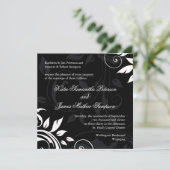 Vins de luxe Faire-part de mariage (Debout devant)