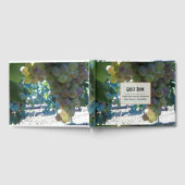 Vins de raisin Livre d'invité personnalisé (Complet)