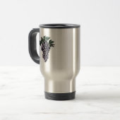 Vins de raisin Voyage Mug (Devant gauche)