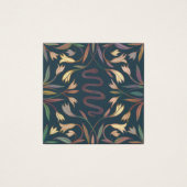 Vins de serpent portant collier bijoux carte d'aff (Devant)