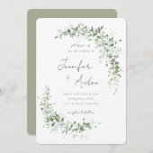 Vins de verdure Invitation (Devant / Derrière)