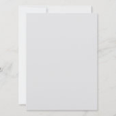 Vins d'or Chuppah Invitations de mariage juif (Dos)