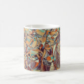 Vins et bouteilles de vin art Café Mug (Centre)